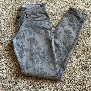Floral Print Old Navy Rockstar Skinny Pants